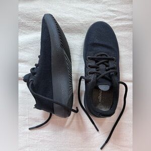 Allbirds Merino Wool Black Trainers Shoes Women’s Size 7 Comfort Warm Casual